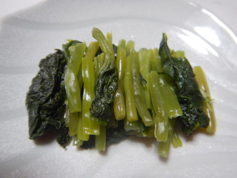 醤油でいただきました
